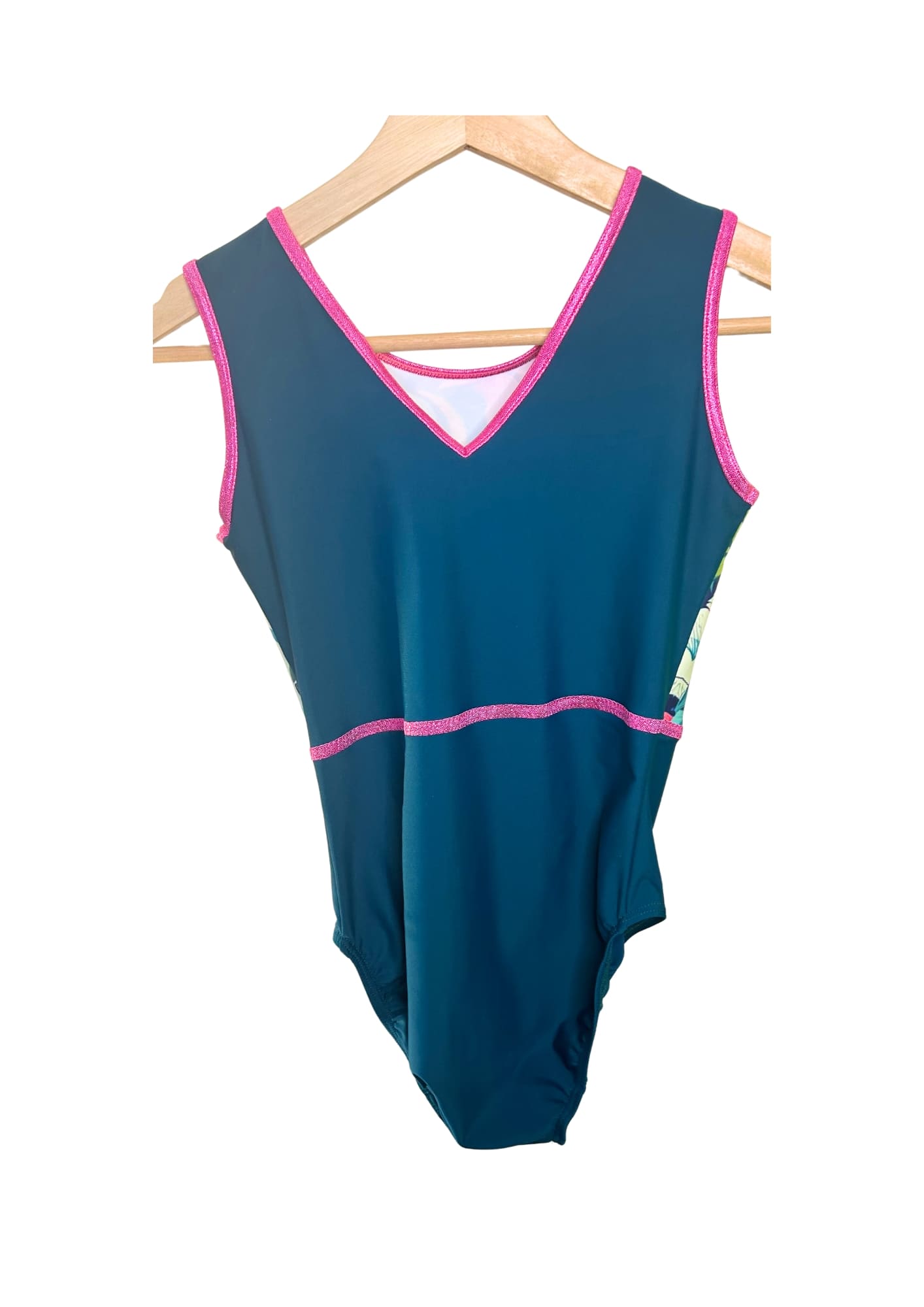 training leotard, cute design, blue leotard, lycra leotard