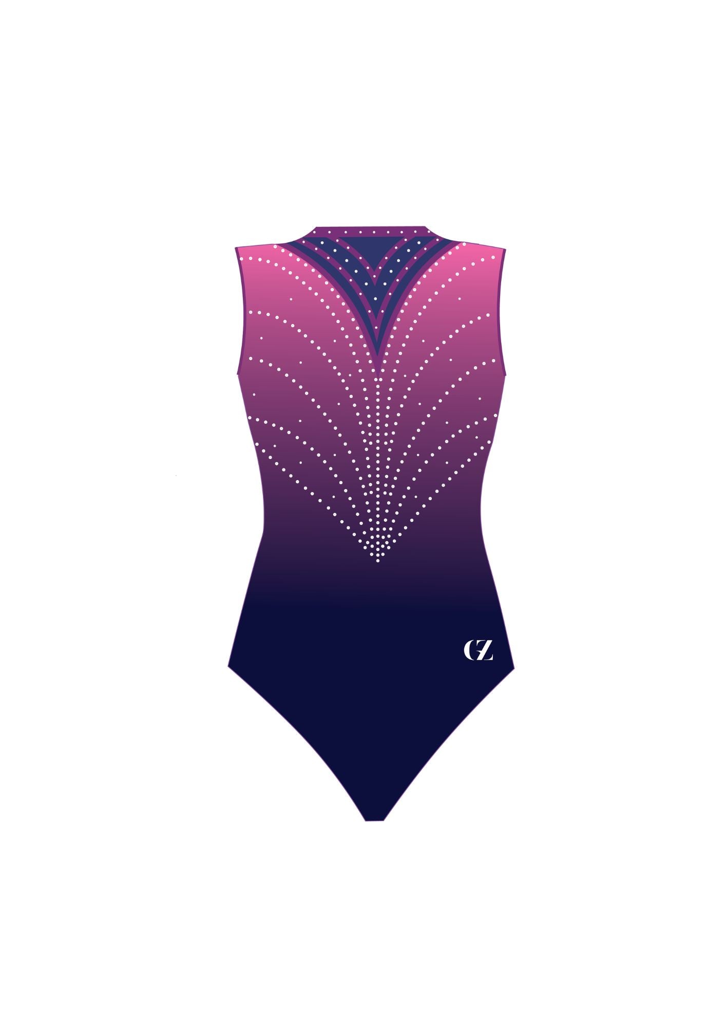 Gymnastics leotard for girl, competition, training