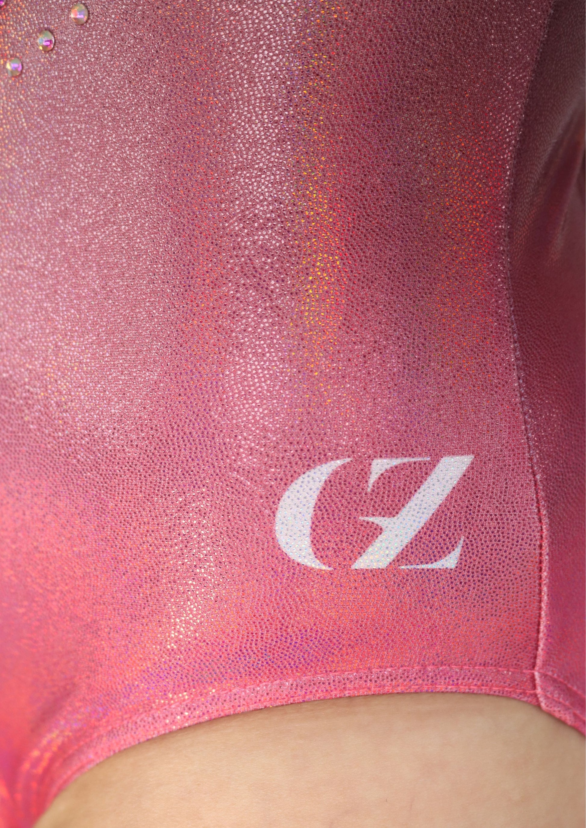 custom leotard, red leotard, white leotard, long sleeve leotard, rhinestones