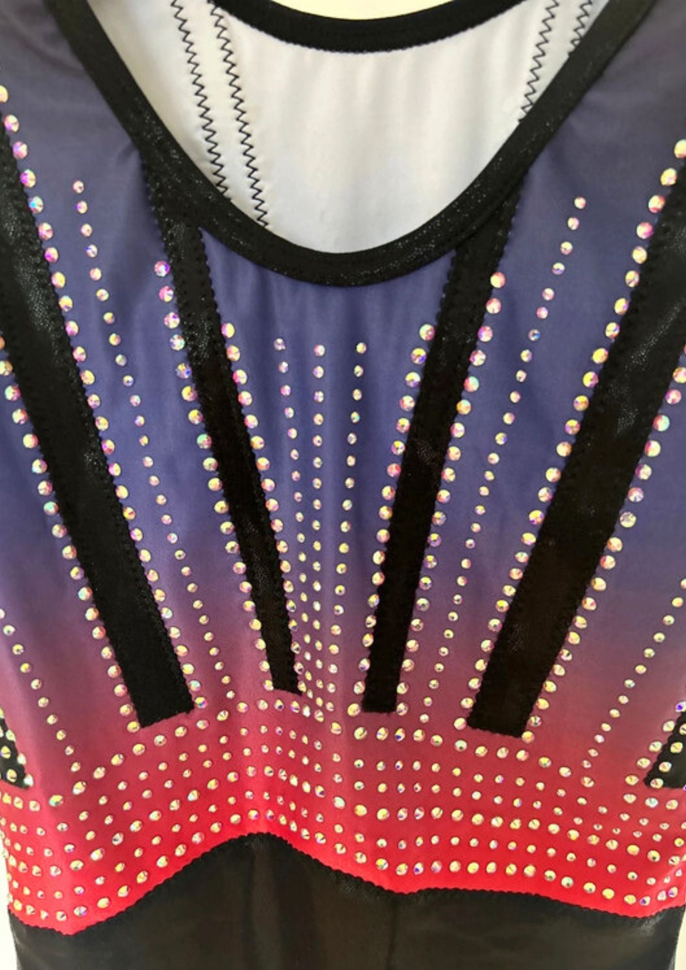 gymnastics leotard for girl, training and competitions, shiny and comfortable