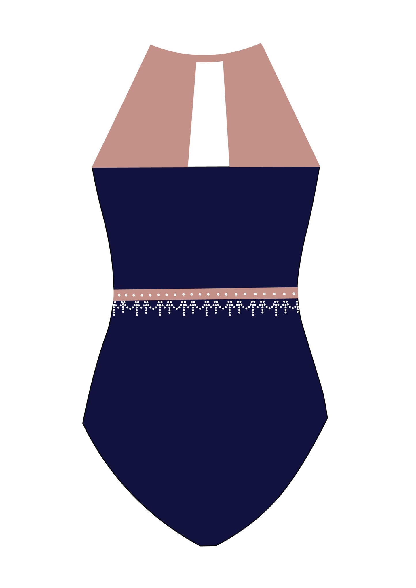 custom leotard, competition leotard, sleeveless leotard, blue leotard
