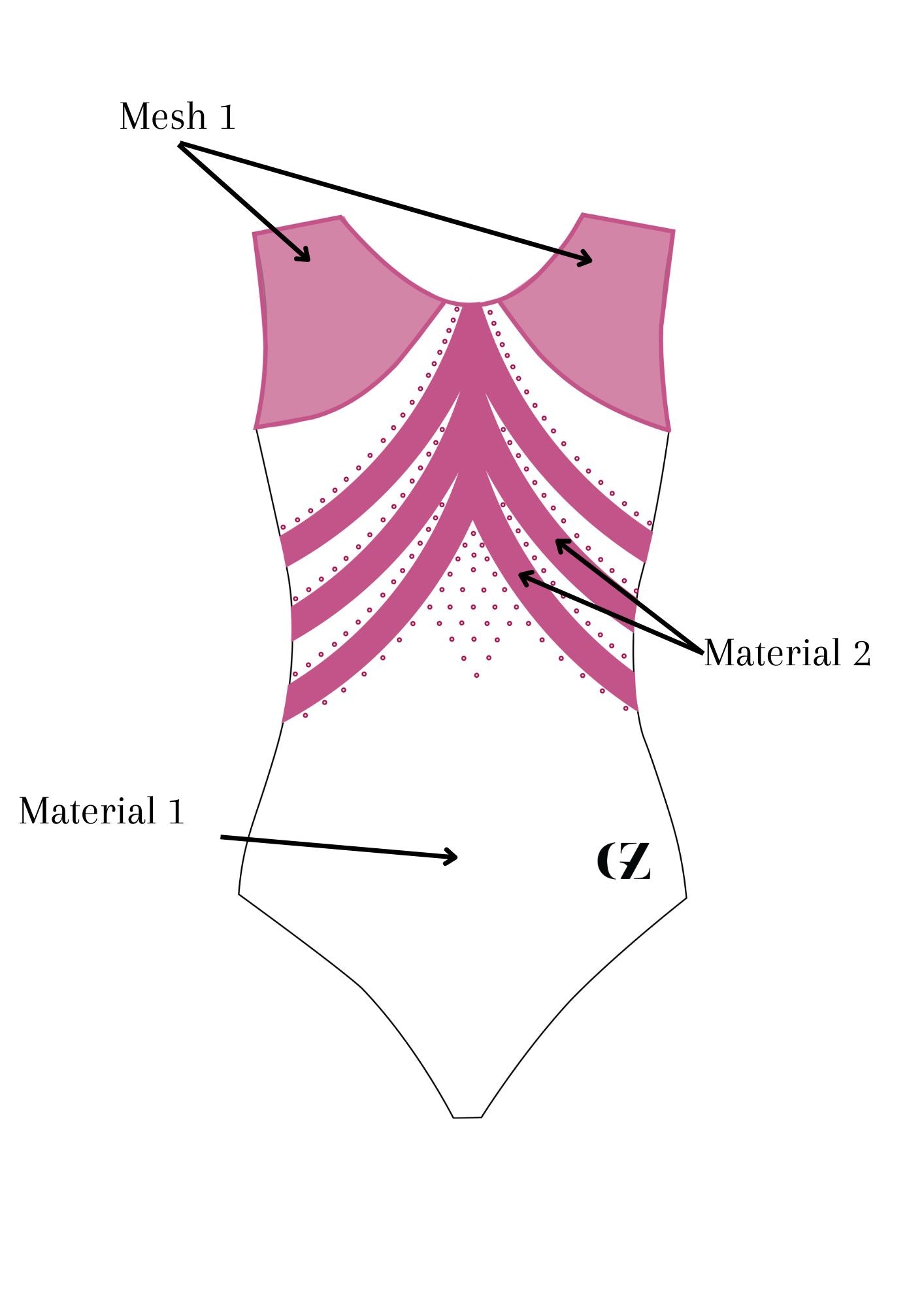 custom leotard, pink leotard, hermione, rhinestones, shiny leotard, sleeveless leotard