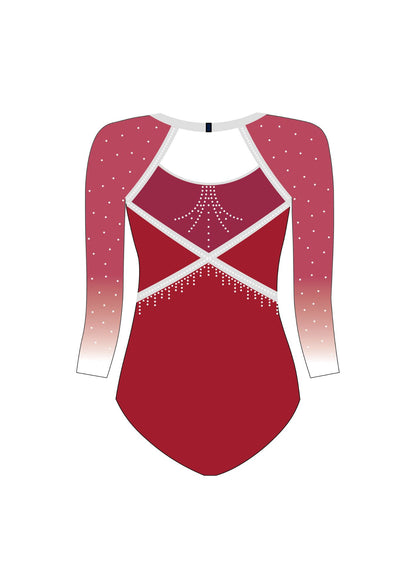gymnastics leotard for girl, comfortable, cheap shiny teamswear