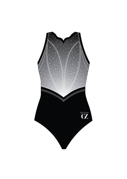 Robe à manches courtes Black Elegance - Par Emma