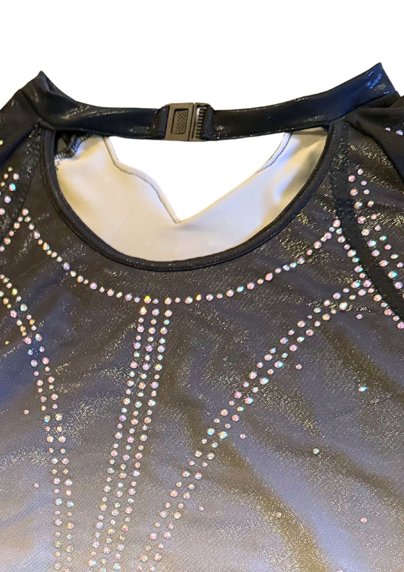 Élégance marine à manches courtes - Par Emma