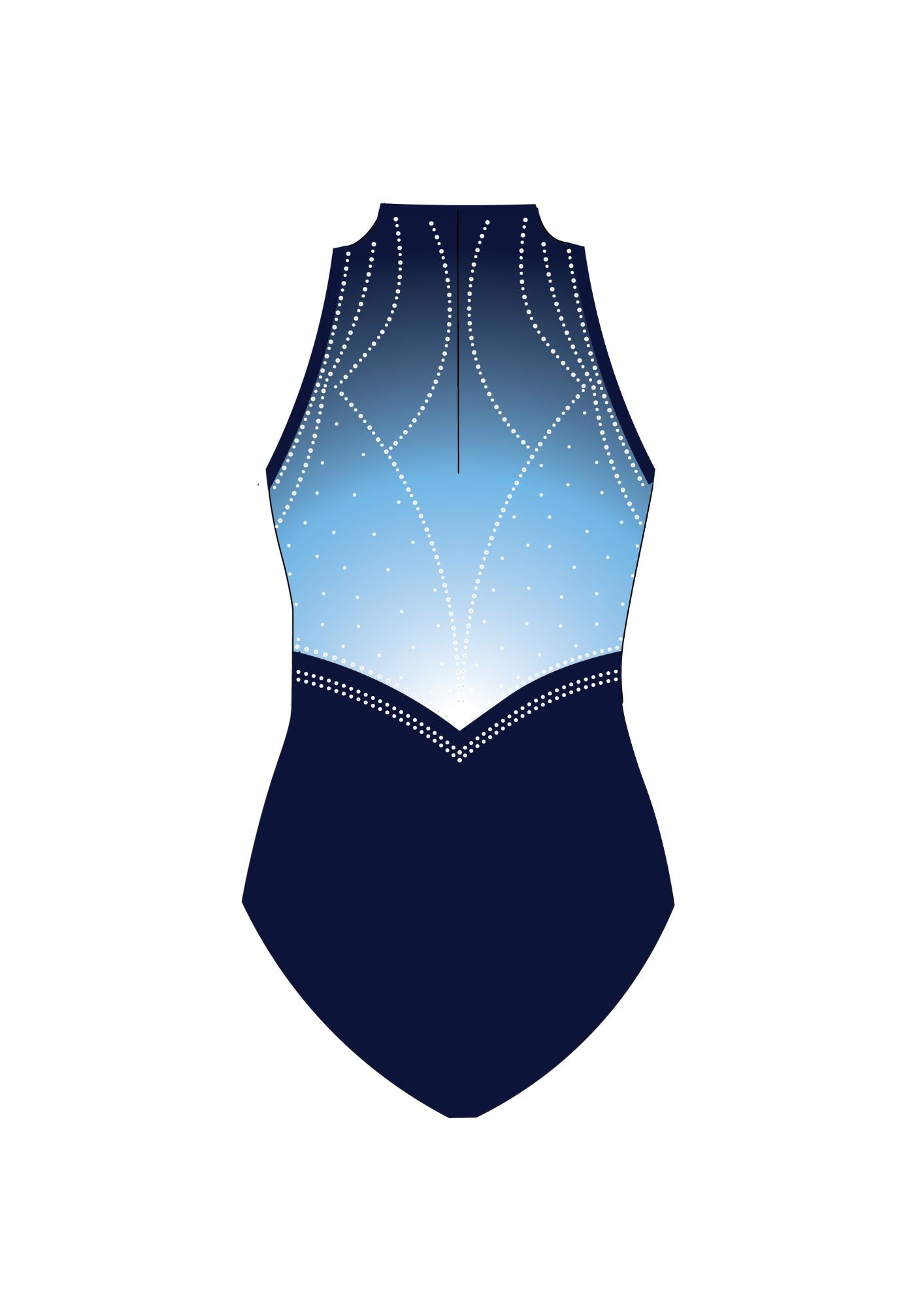 Élégance marine à manches courtes - Par Emma